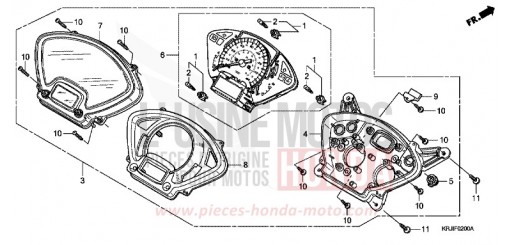 SPEEDOMETER (FES1253-5) (FES1503-5) FES1254 de 2004